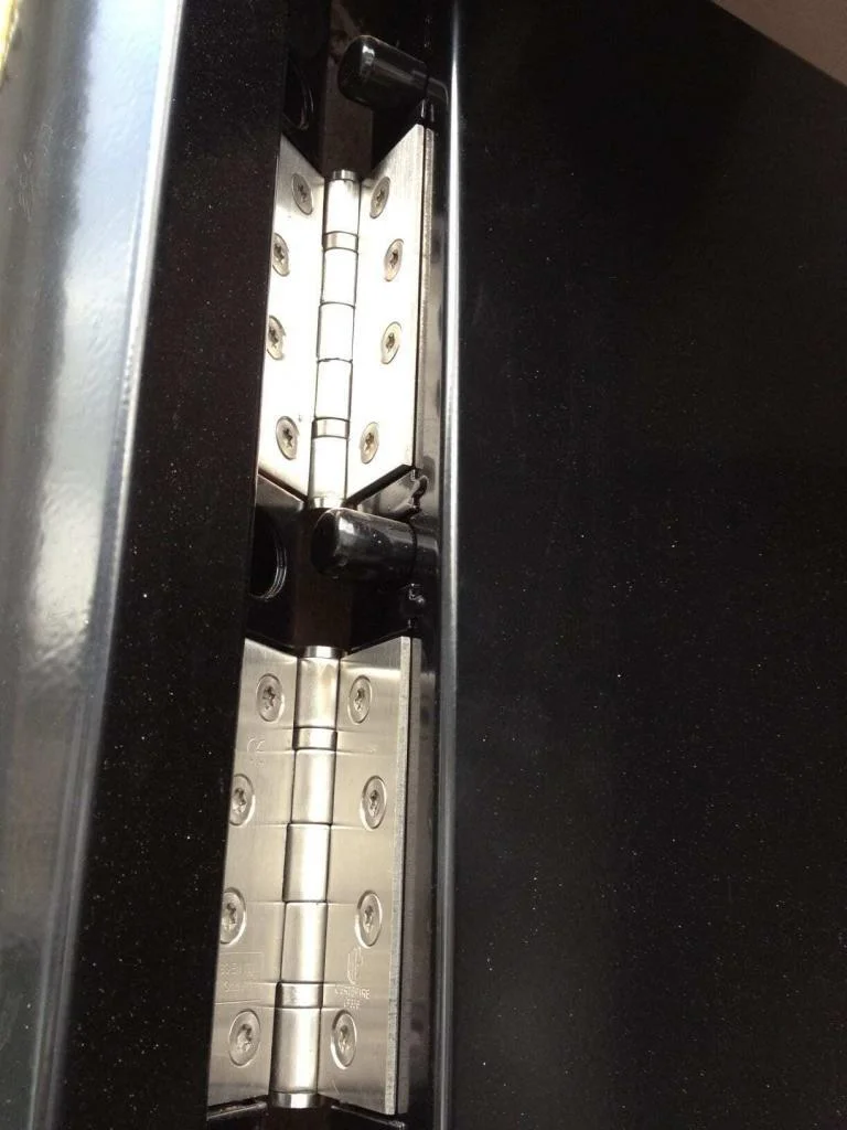 Defender T2 Steel Security Door Stainless Steel Hinges