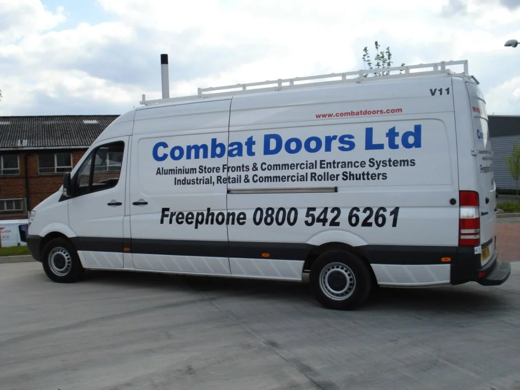 Combat Doors Installation Van Combat Doors Installation Van
