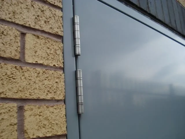 Defender T1 Steel Security Door Stainless Steel Hinges