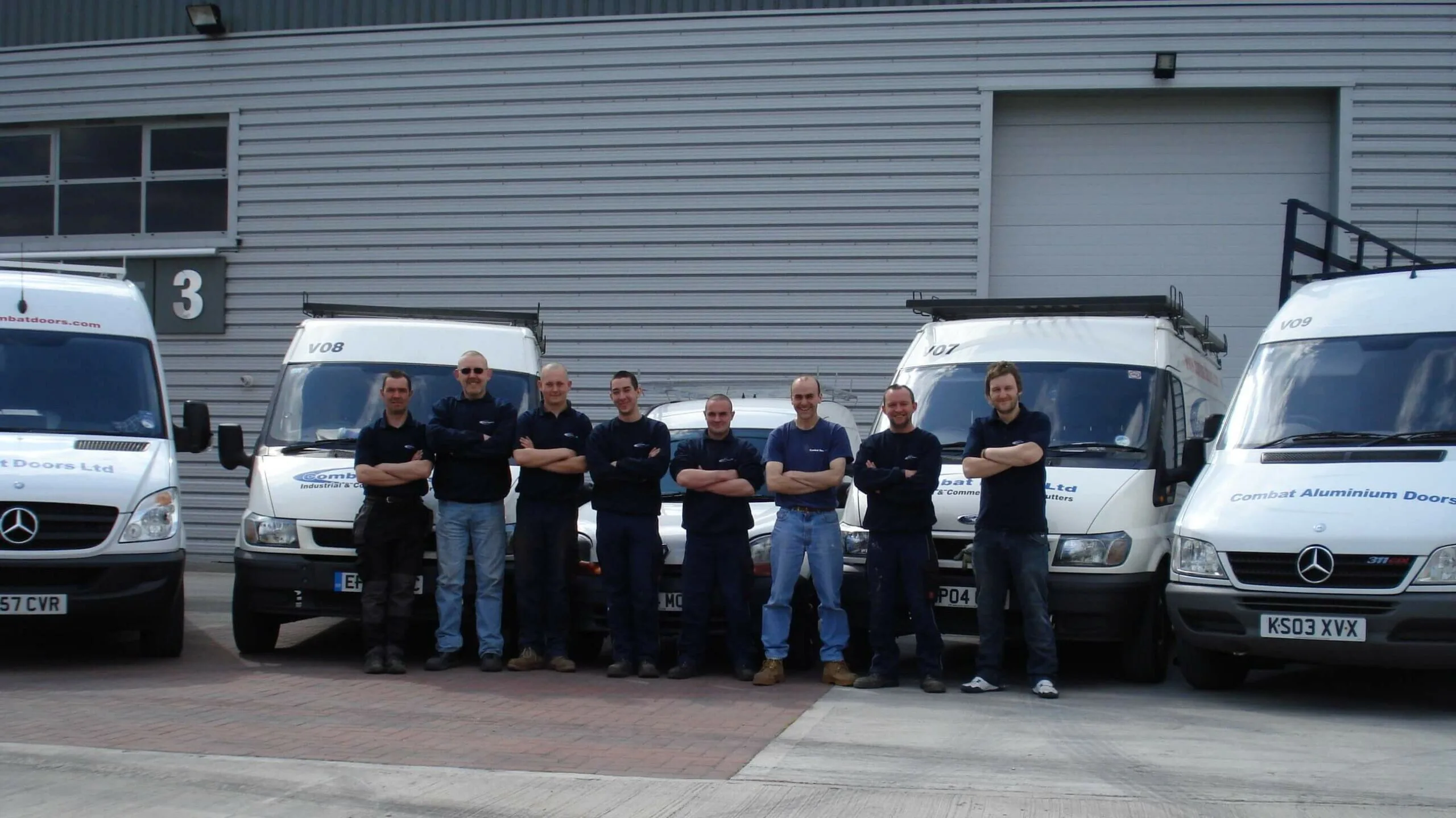 The team at Combat Doors Ltd Combat Doors Team