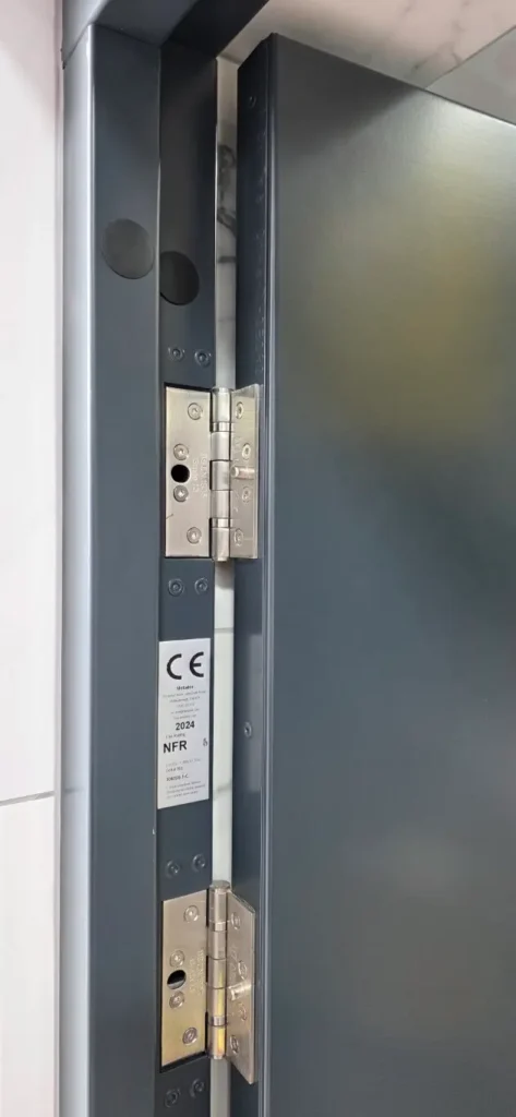 Defender steel door stainless steel hinges