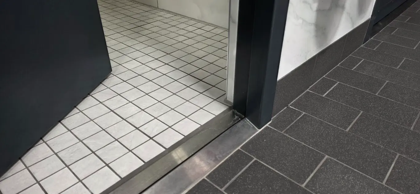 Stainless Steel Threshold for Defender NG Series Steel Doors